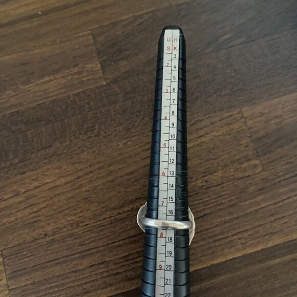 Native American Sleeping Beauty Turquoise Sterling Silver Ring - Size 7.5 - Picture 6 of 7